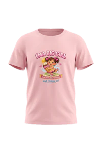 Image of I'ma big girl infant shirt