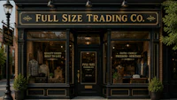 Virtual representation of Full Size Trading Company store front.