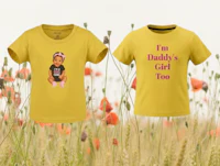 I'MA BIG GIRL & I'M DADDY'S GIRL TOO INFANT TEE SHIRT