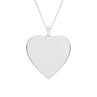 Image of heart frame photo pendant
