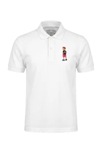 I'MA BIG KID  YOUTH POLO whit boy white shirt